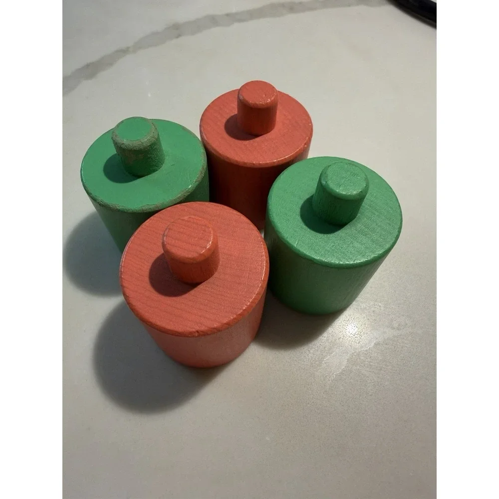 Lovevery Wooden Replacement Pieces Stacking Rings Blocks Geo Puzzle Play Kits
